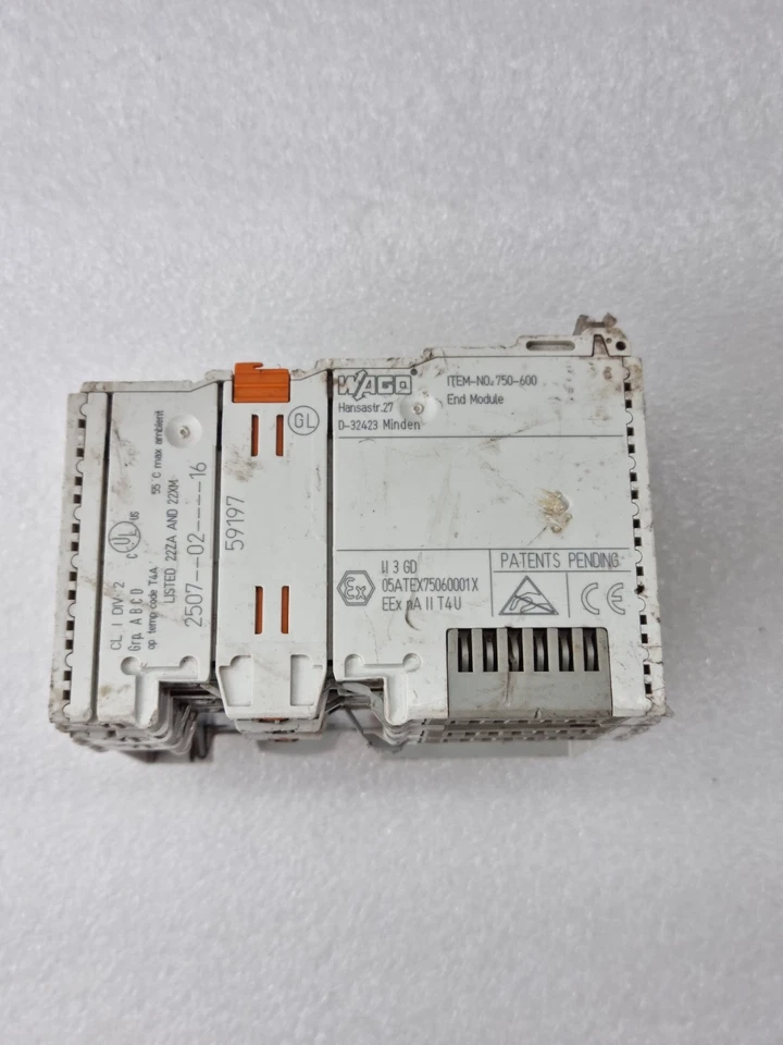 WAGO 750-319 WITH WAGO 750-554 ANALOG OUTPUT & 750-600 |750-319+750-554+750-600|